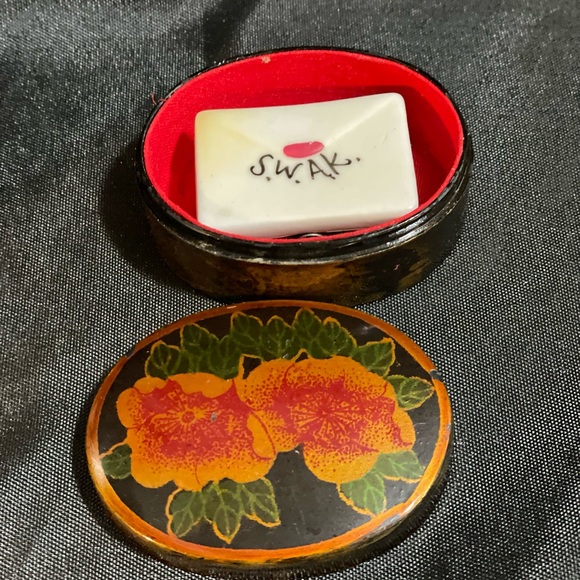 Vintage Santa letter, porcelain box with letter to Santa inside, in vintage box - Picture 6 of 15